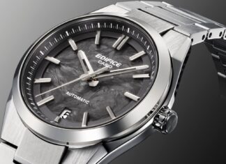 Casio To Release EDIFICE Featuring Forged Carbon